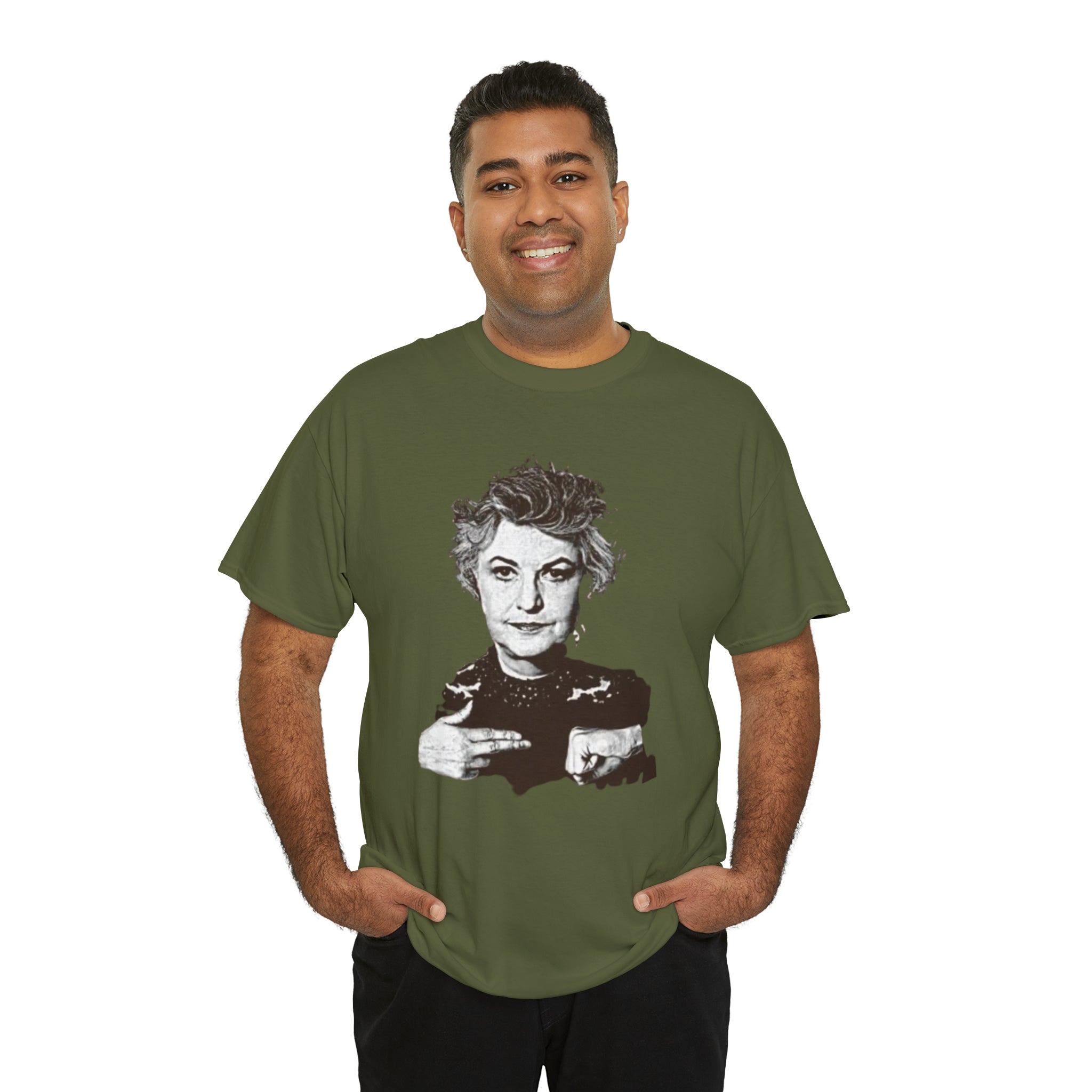 The Golden Girls 80's TV Show- Dorothy Unisex Heavy Cotton T-Shirt - Creations by Chris and Carlos